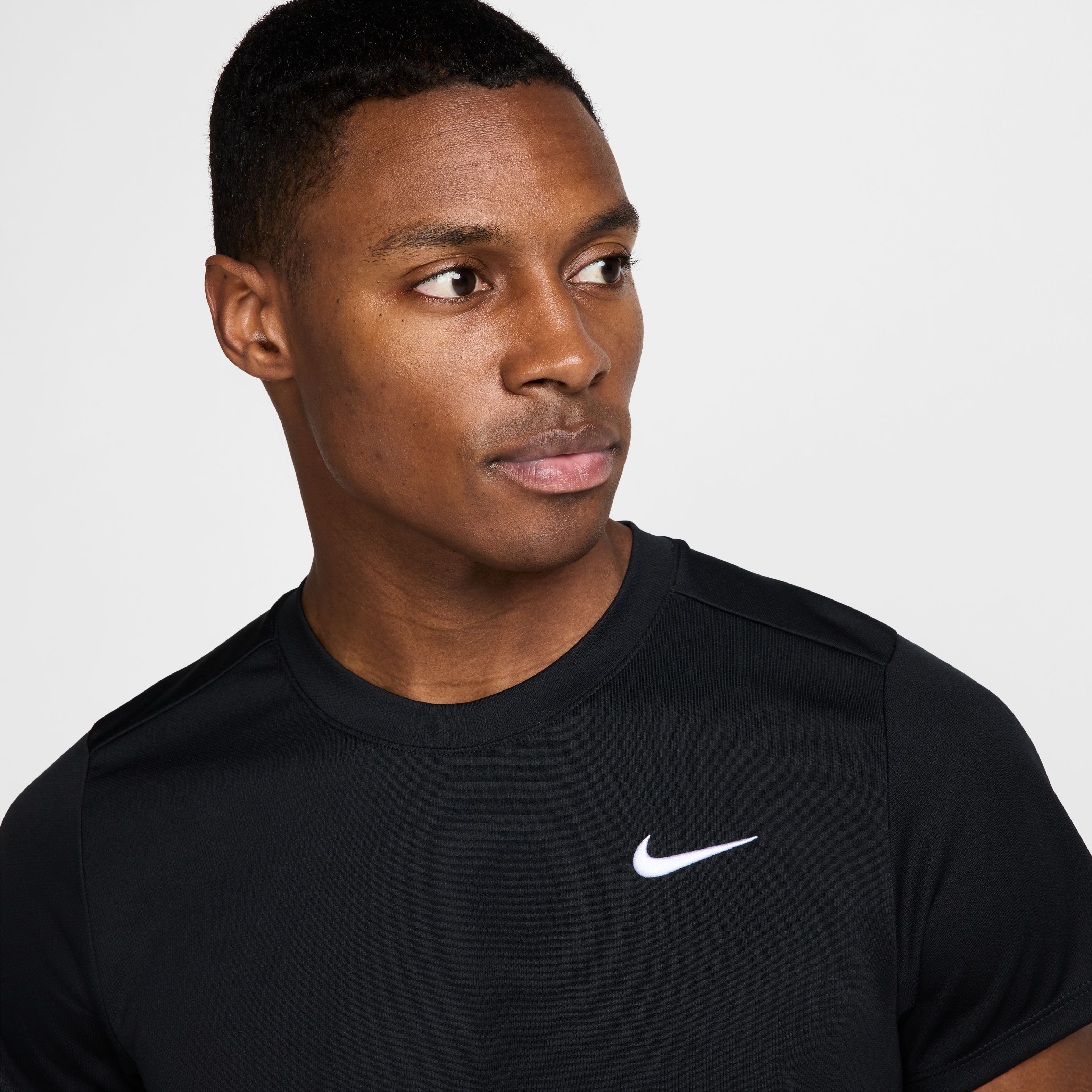 Nike M Nkct Dry Victory Top Camiseta Manga Corta blanco de hombre para tenis