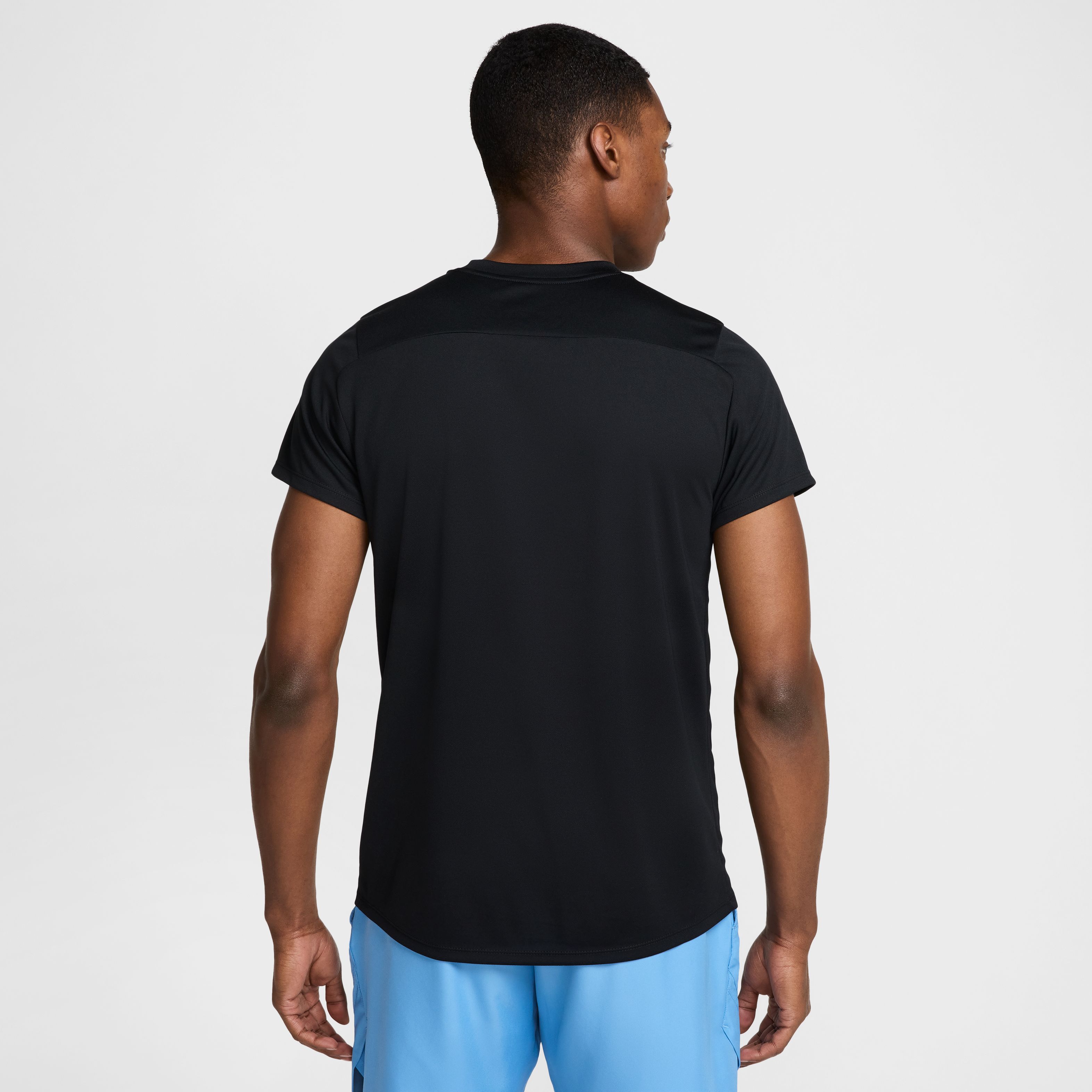 Nike M Nkct Dry Victory Top Camiseta Manga Corta blanco de hombre para tenis
