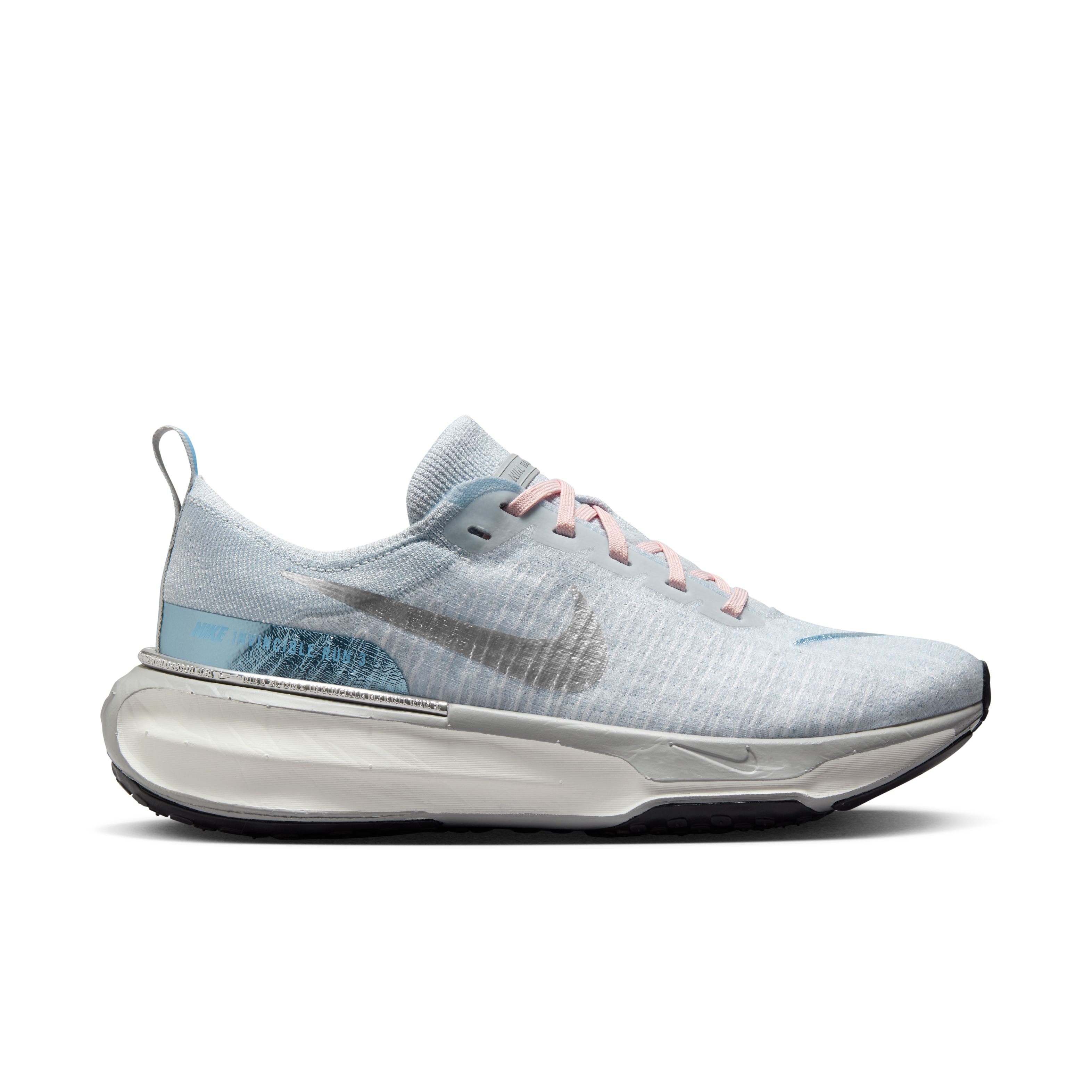 Nike Wmns Zoomx Invincible Run Fk 3 Tenis gris de mujer para correr