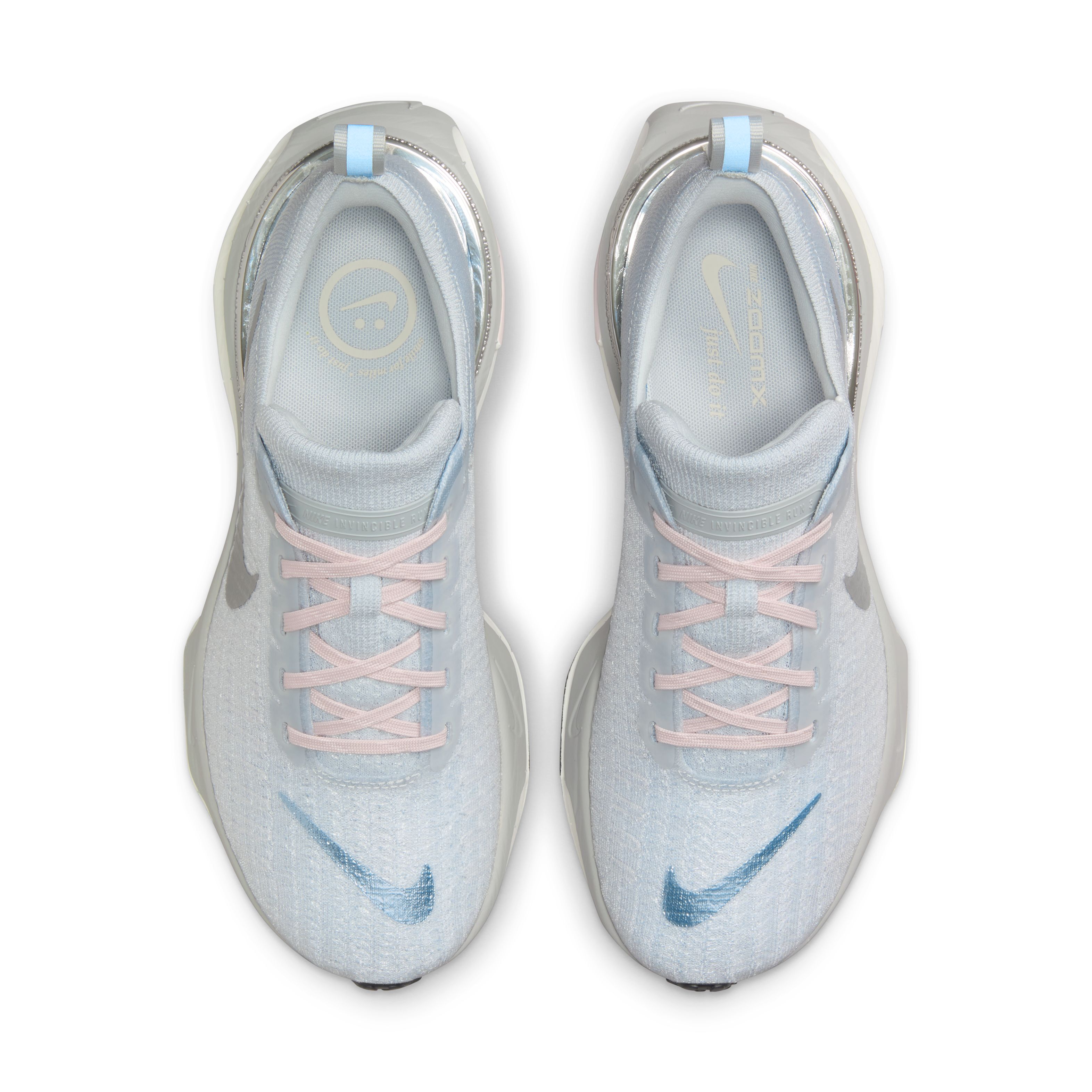 Nike Wmns Zoomx Invincible Run Fk 3 Tenis gris de mujer para correr