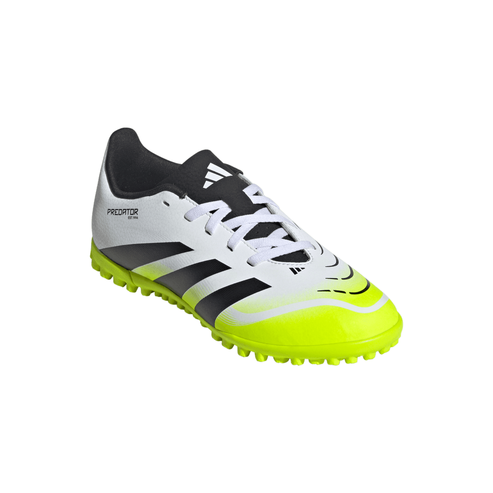 Adidas Guayos Predator Club De Ninos Para Pasto blanco de niño para futbol