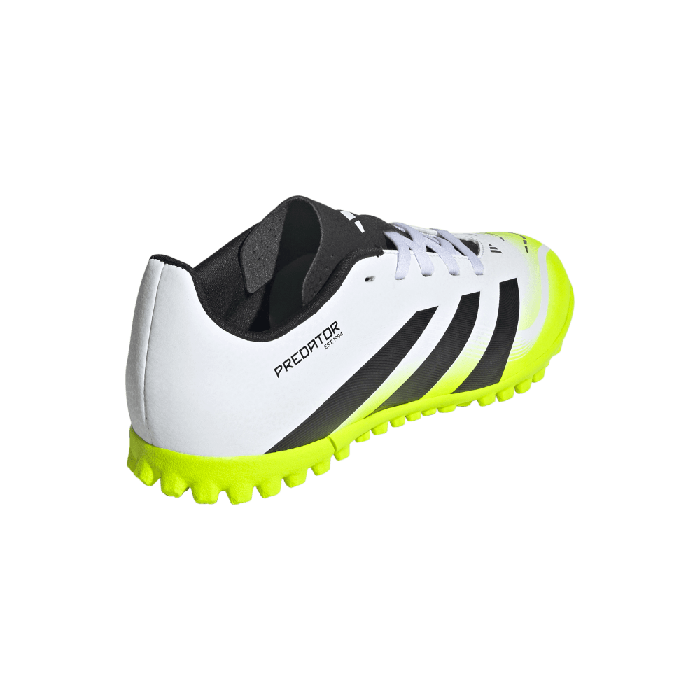Adidas Guayos Predator Club De Ninos Para Pasto blanco de niño para futbol