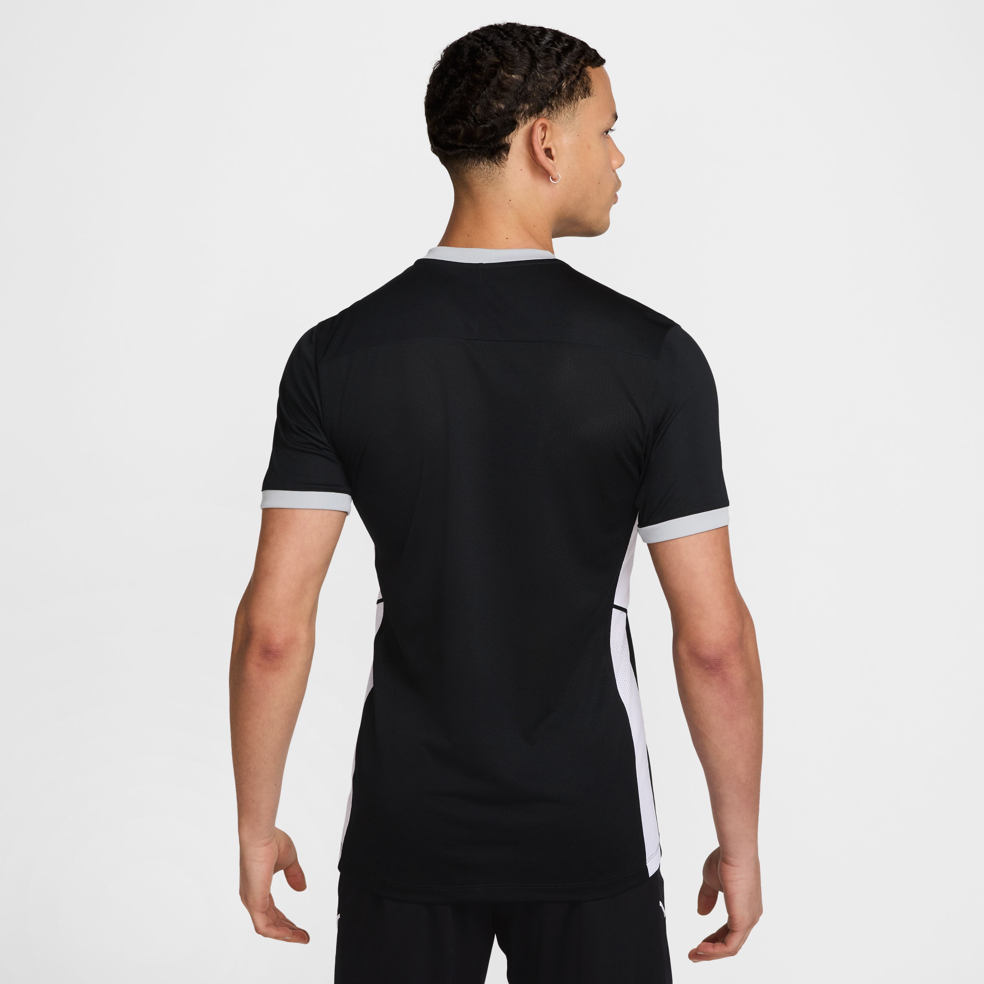 Nike M Nk Df Acd25 Ss Top Camiseta Manga Corta negro de hombre para futbol