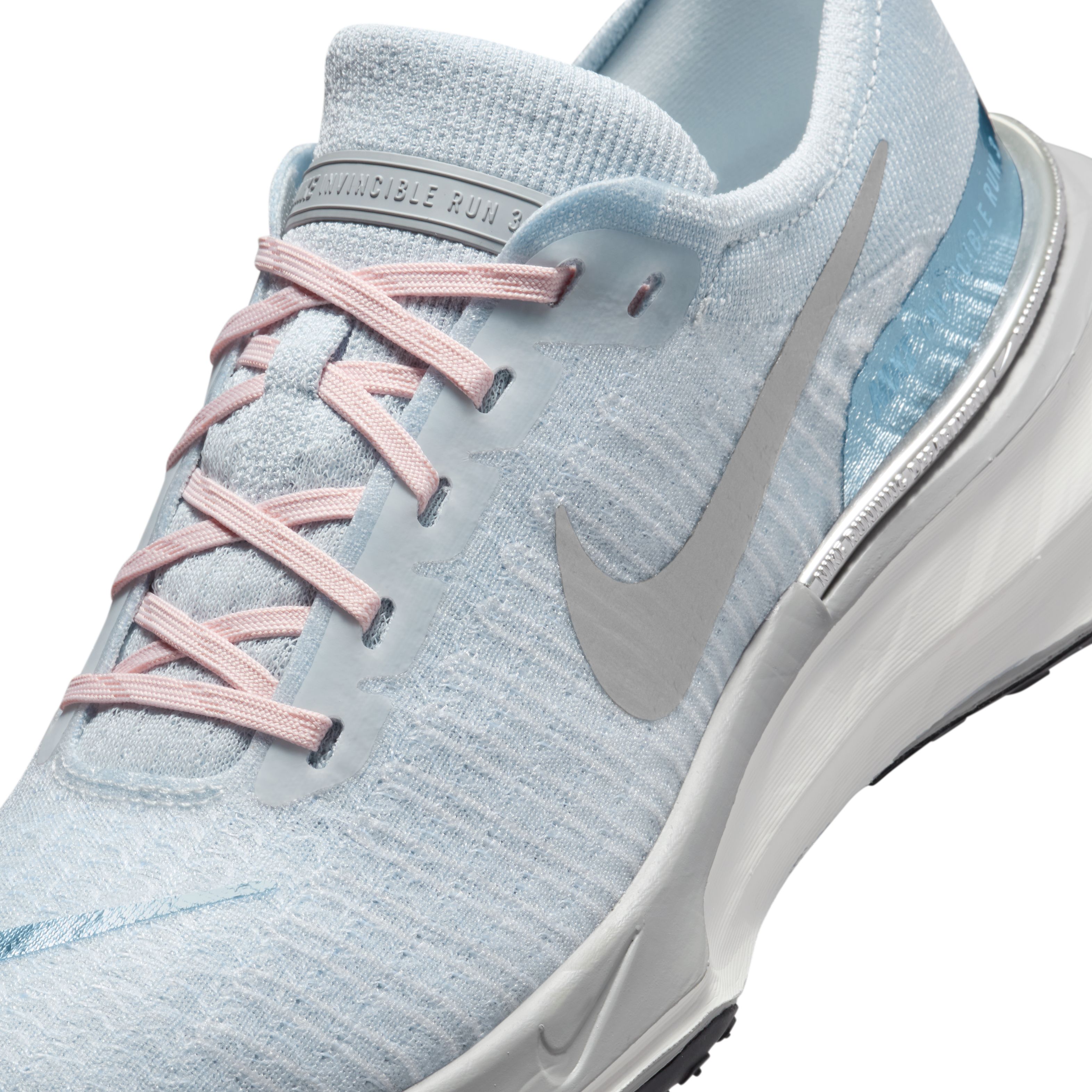 Nike Wmns Zoomx Invincible Run Fk 3 Tenis gris de mujer para correr