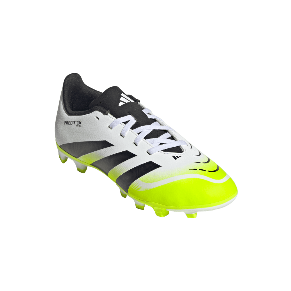 Adidas Guayos Predator Club De Ninos Para Terre blanco de niño para futbol