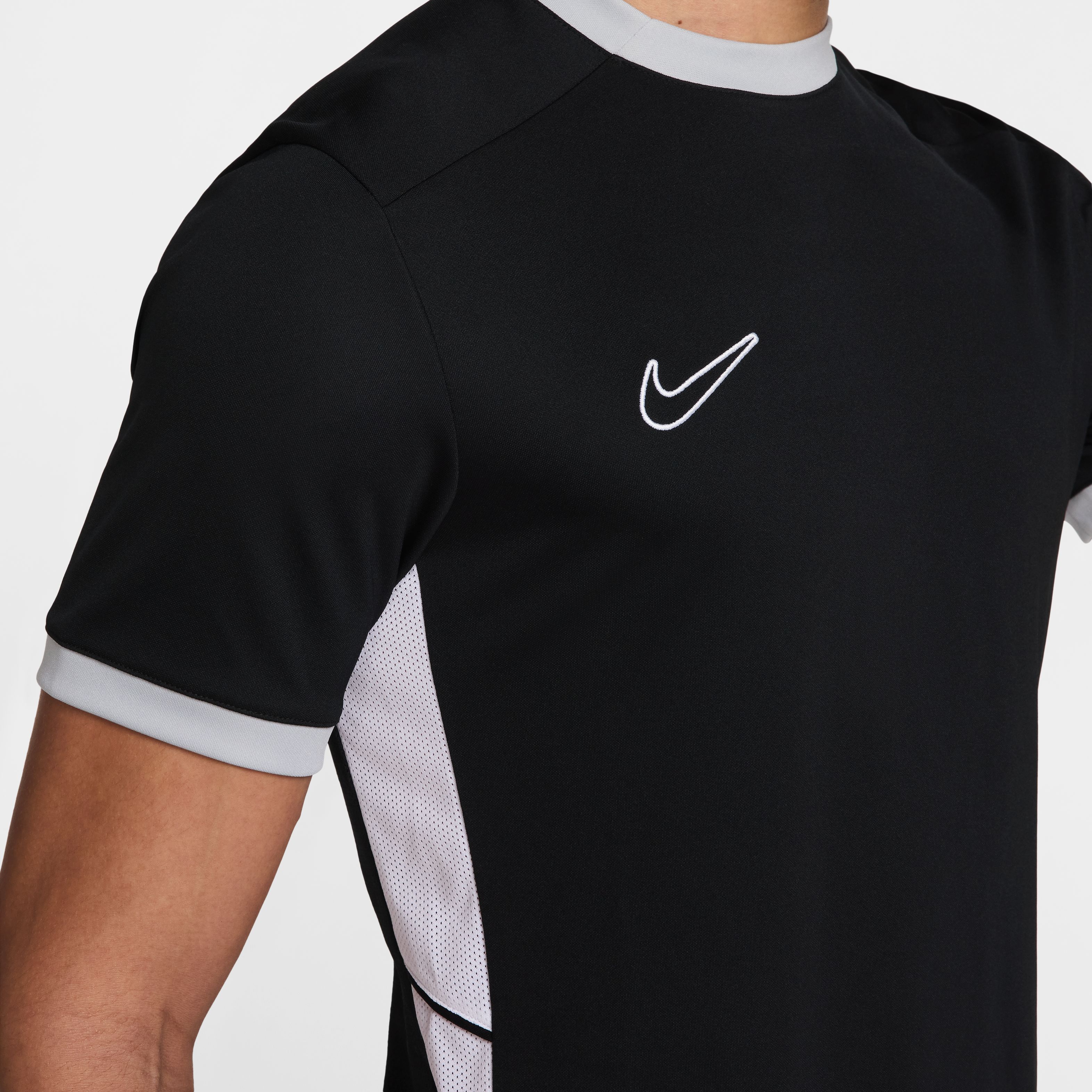 Nike M Nk Df Acd25 Ss Top Camiseta Manga Corta negro de hombre para futbol