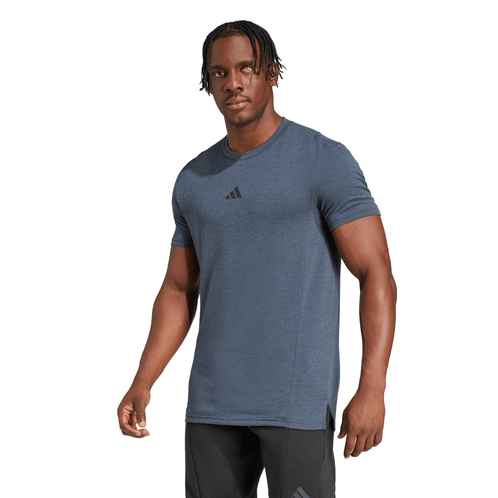 Adidas D4T Tee Camiseta Manga Corta azul de hombre para entrenamiento