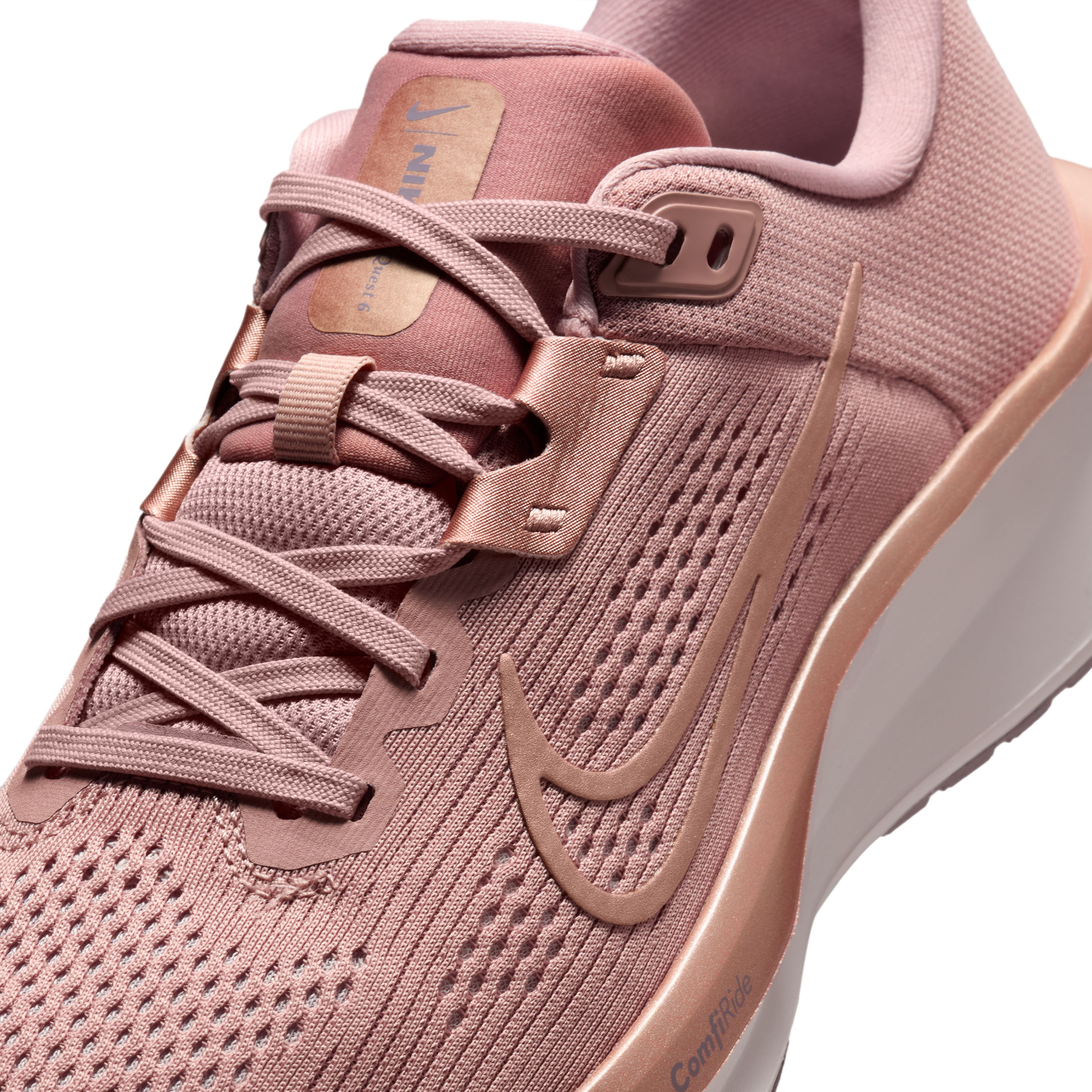 Nike Wmns Nike Quest 6 Na15 Tenis rosado de mujer para correr