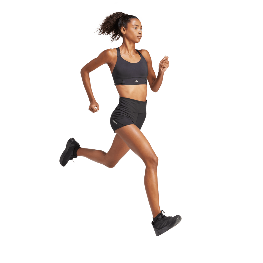 Adidas Top Deportivo Fastimpact Luxe negro de mujer para entrenamiento