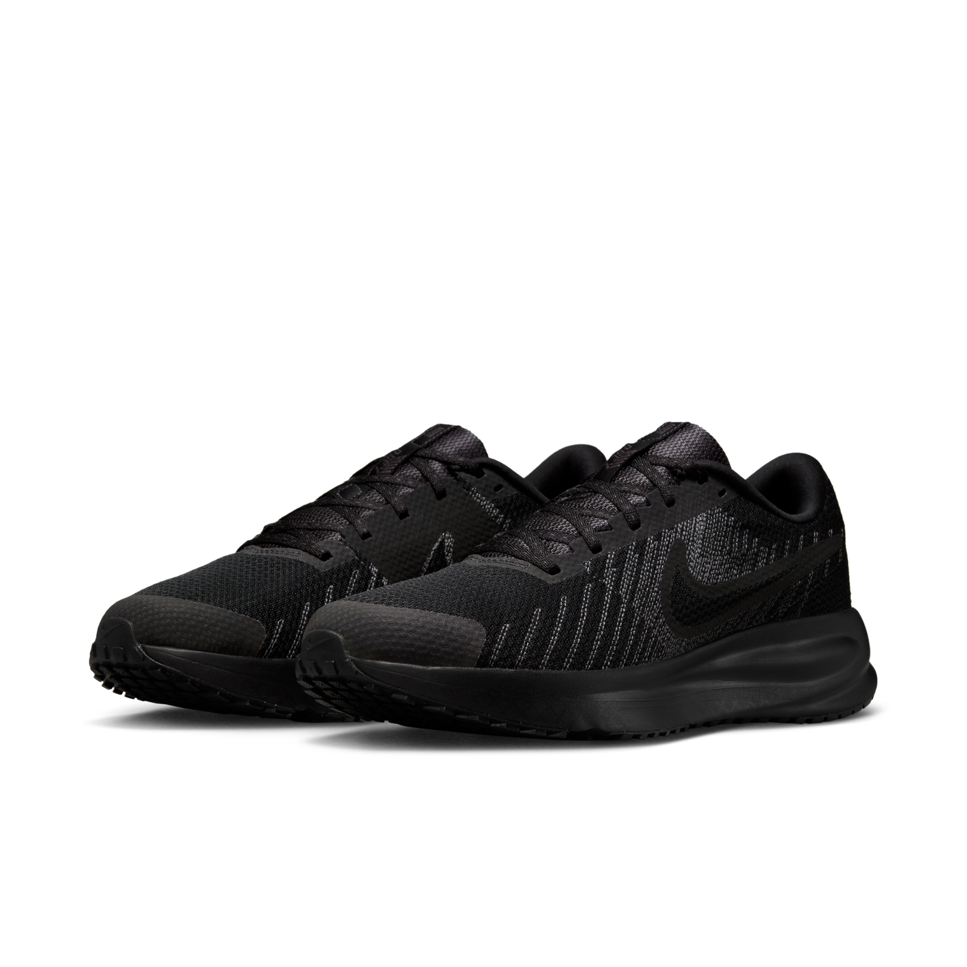 Nike Run Defy Tenis negro de hombre para correr
