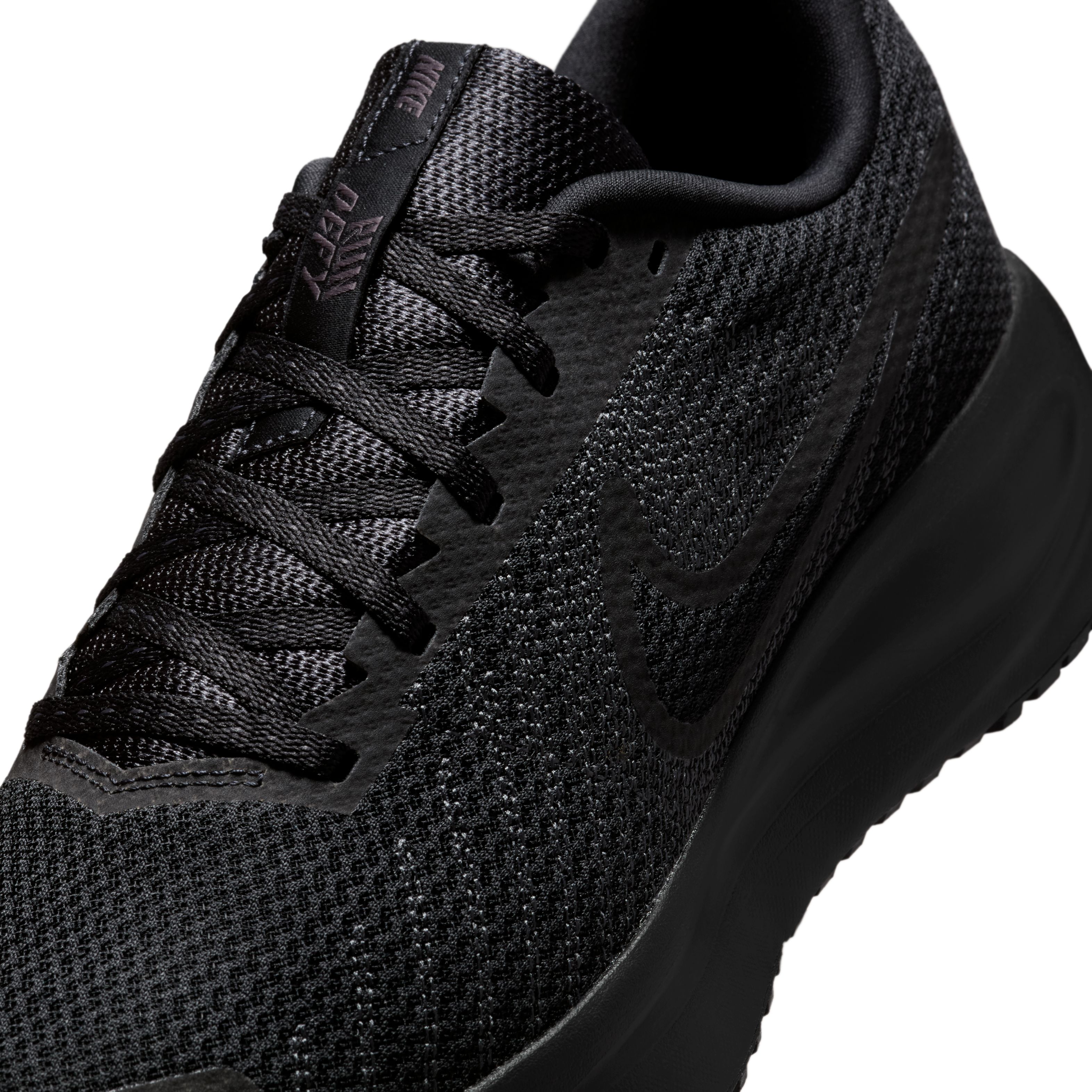Nike Run Defy Tenis negro de hombre para correr