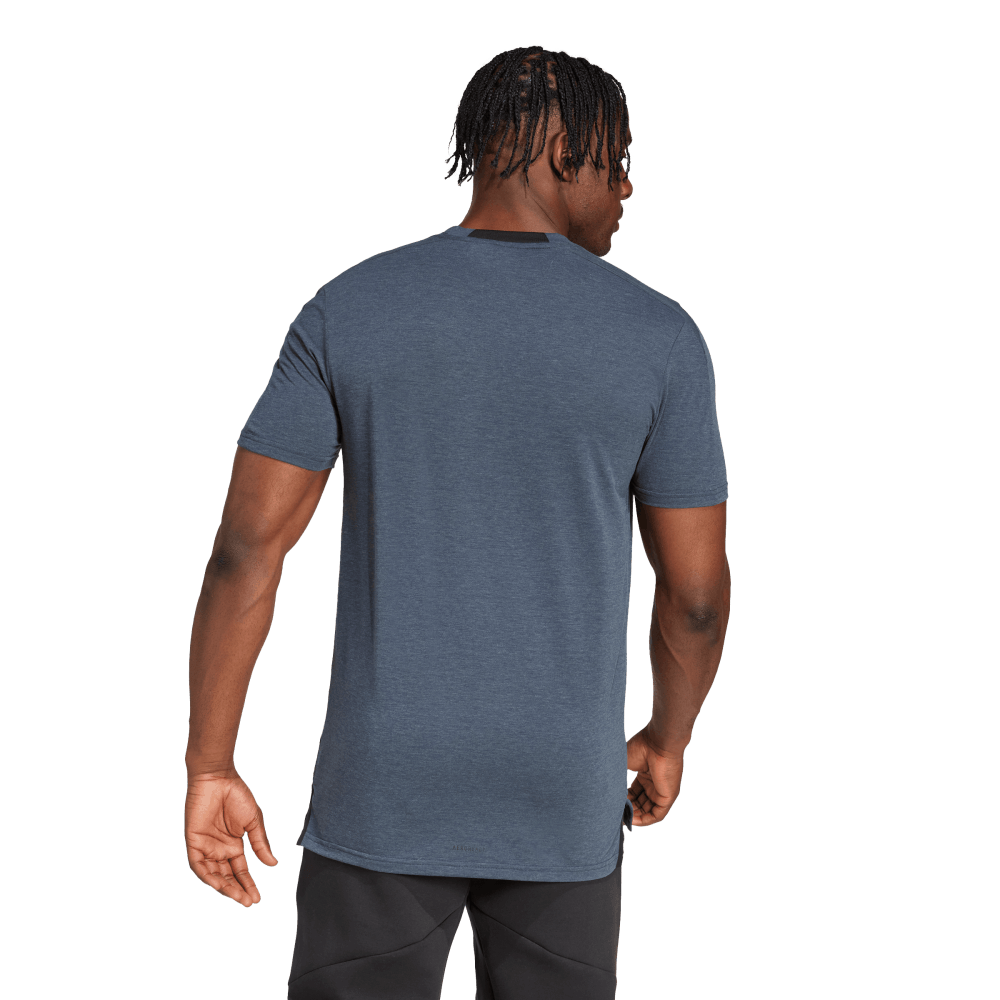 Adidas D4T Tee Camiseta Manga Corta azul de hombre para entrenamiento