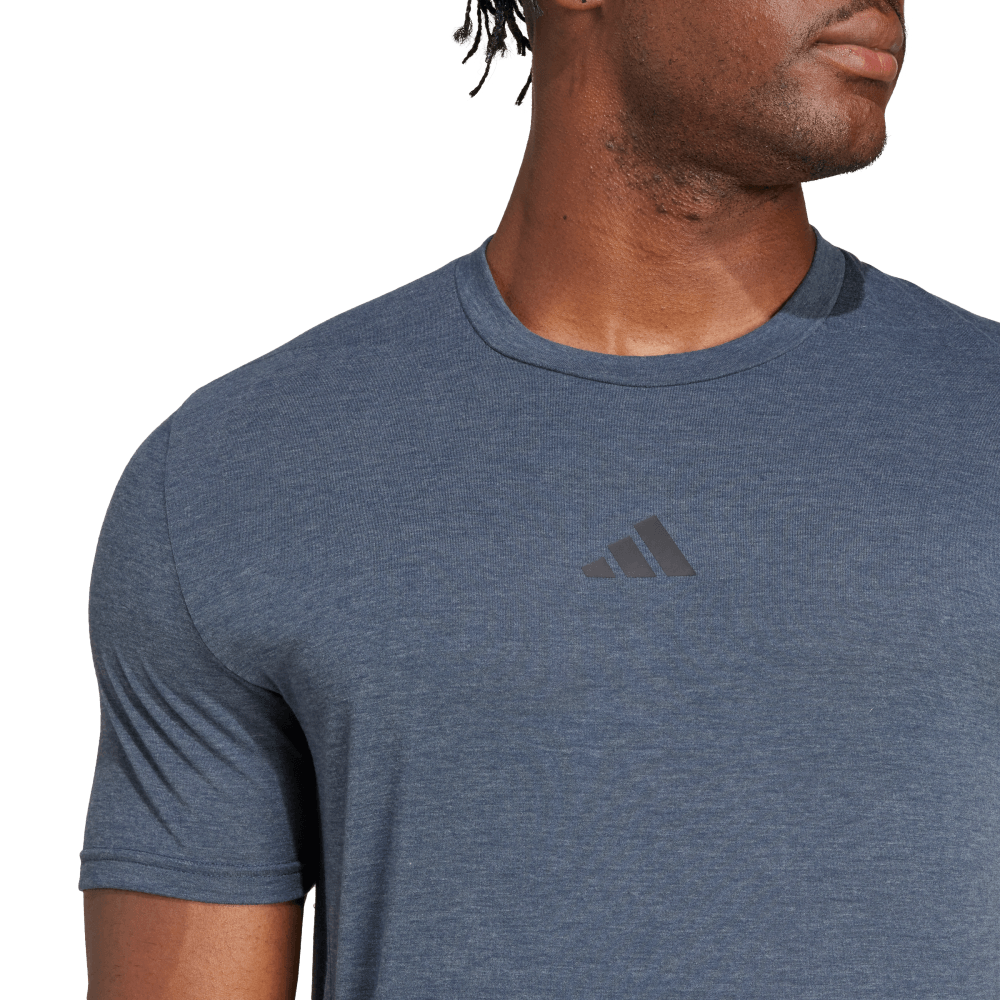 Adidas D4T Tee Camiseta Manga Corta azul de hombre para entrenamiento