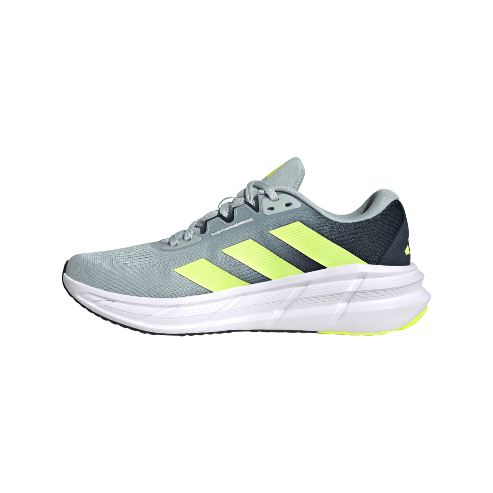 Adidas Tenis Questar 3 gris de hombre para correr