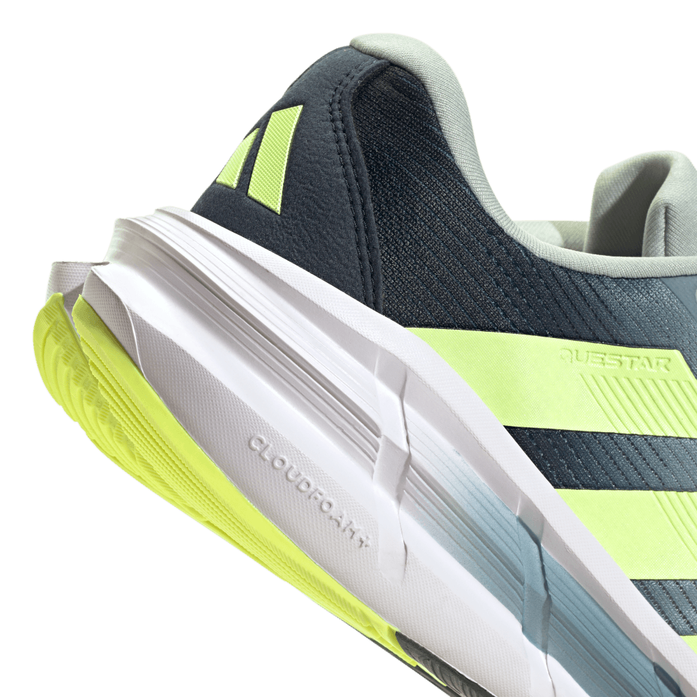 Adidas Tenis Questar 3 gris de hombre para correr