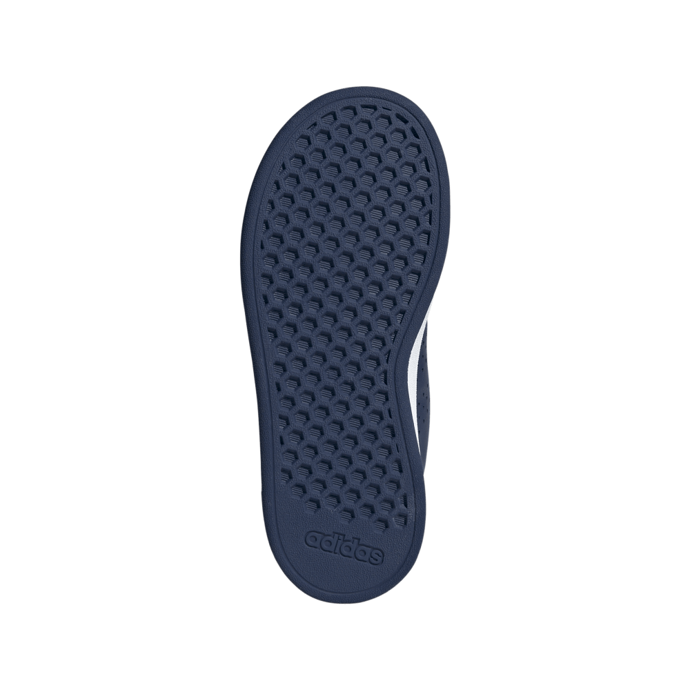 Adidas Tenis Advantage Base 2.0 Kids azul de niño lifestyle