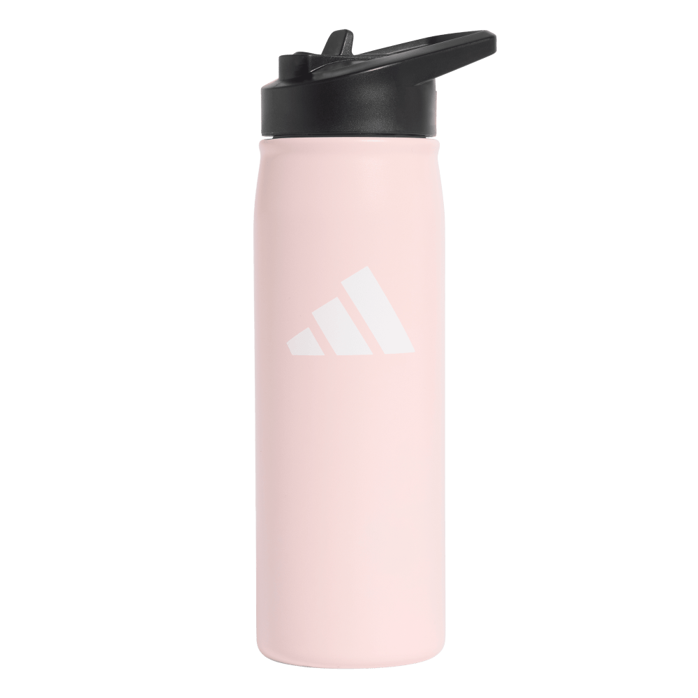 Adidas Botella Metalica Con Sorbete De 0,6 Litr rosado unisex para entrenamiento