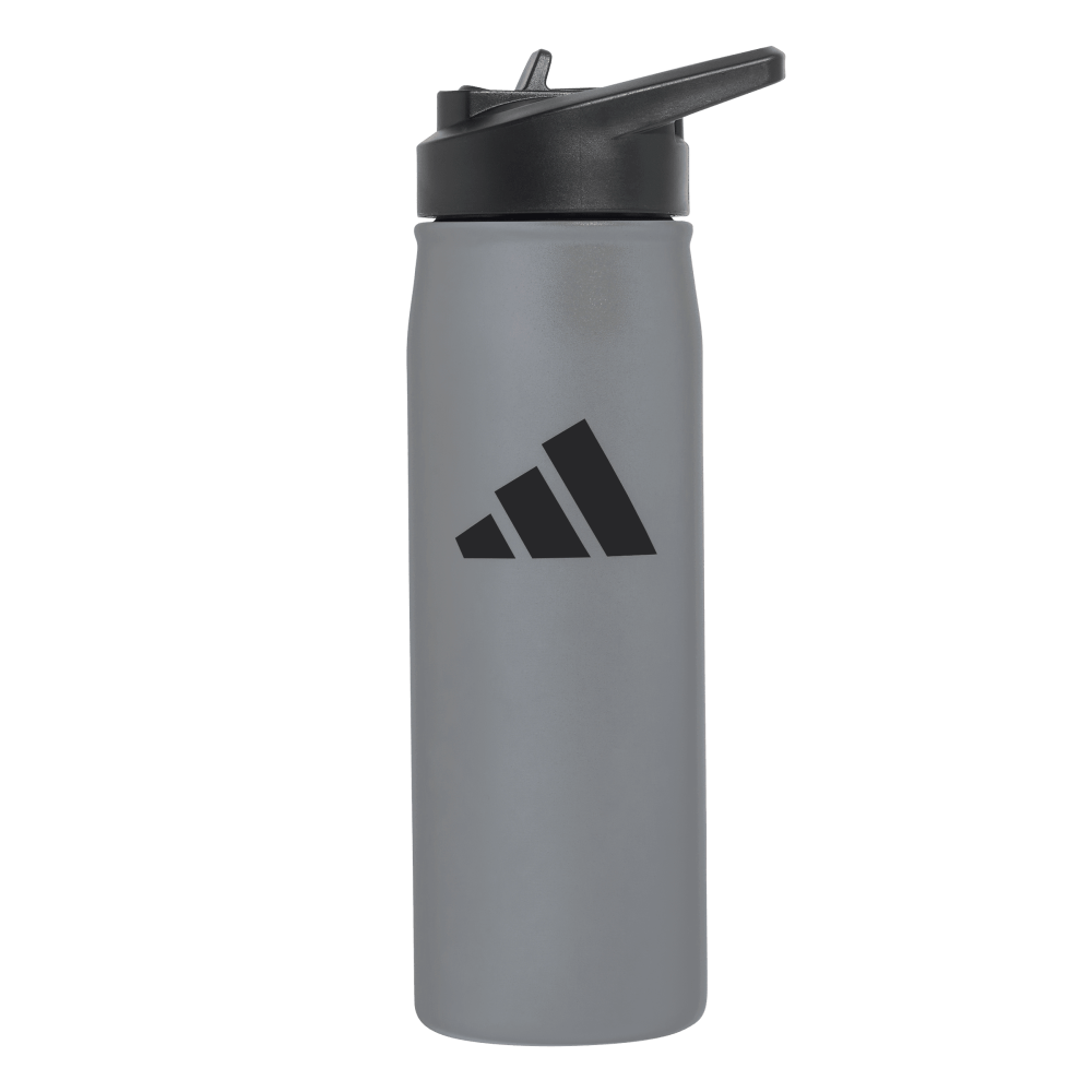 Adidas Botella Metalica Con Tapon De Rosca De 0 gris unisex para entrenamiento