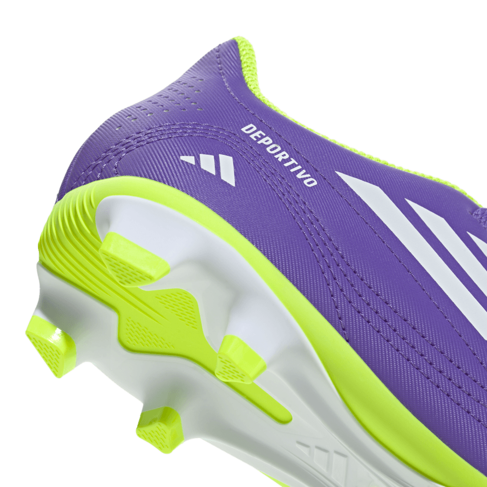 Adidas Guayos Deportivo Iii Multiterreno Kids morado de niño para futbol