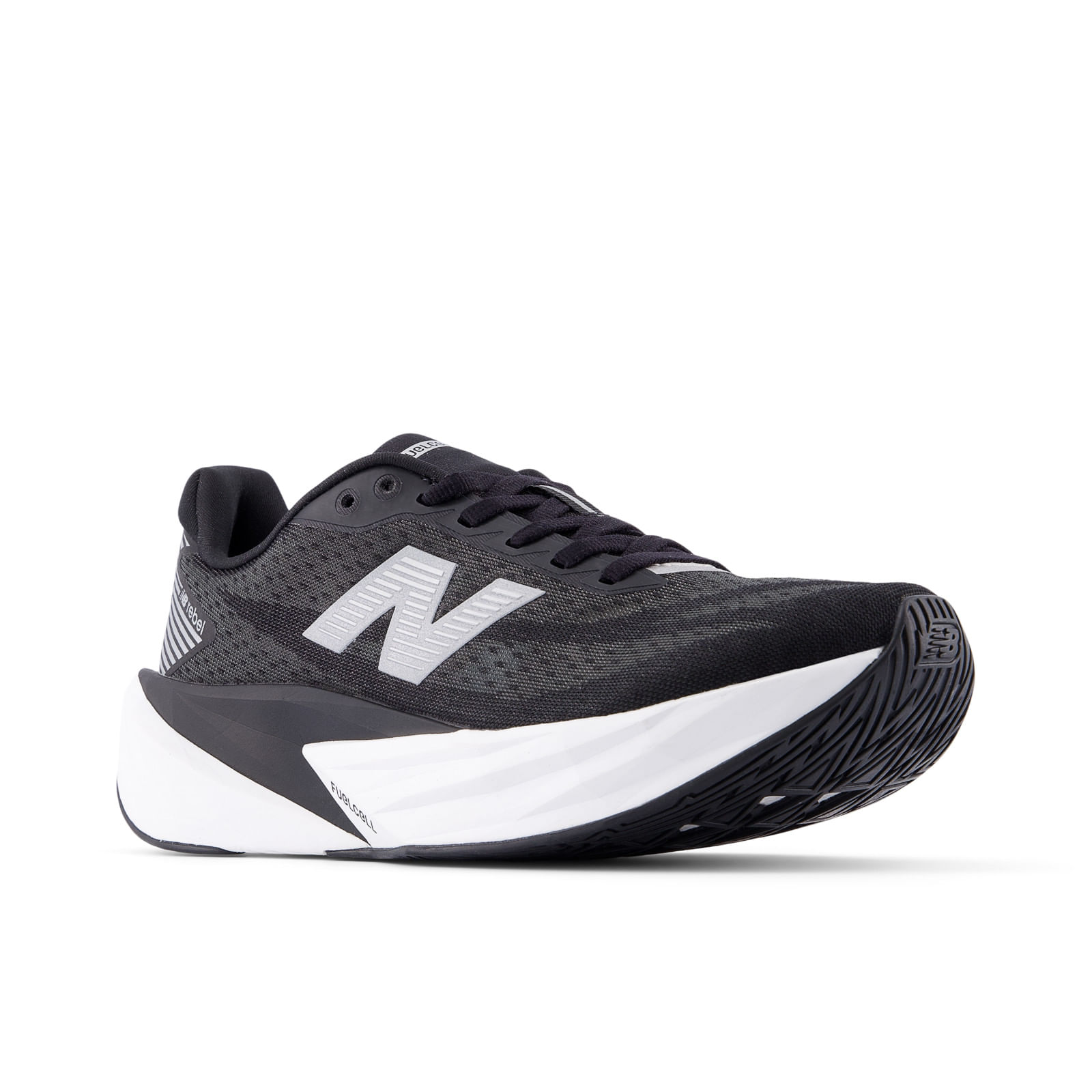 New Balance Rebel V5 Tenis negro de mujer para correr