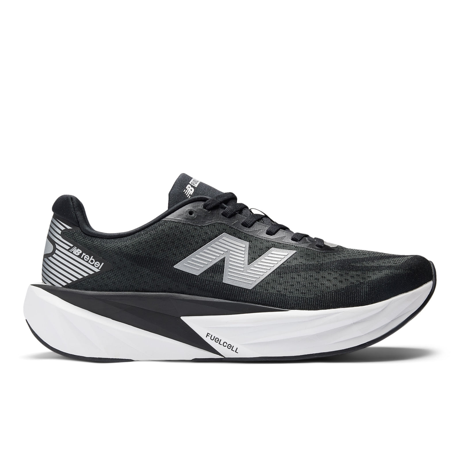 New Balance Rebel V5 Tenis negro de hombre para correr
