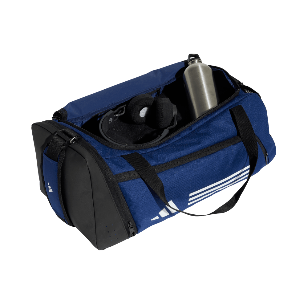 Adidas Maleta Deportiva Essentials 3 Rayas azul unisex para entrenamiento