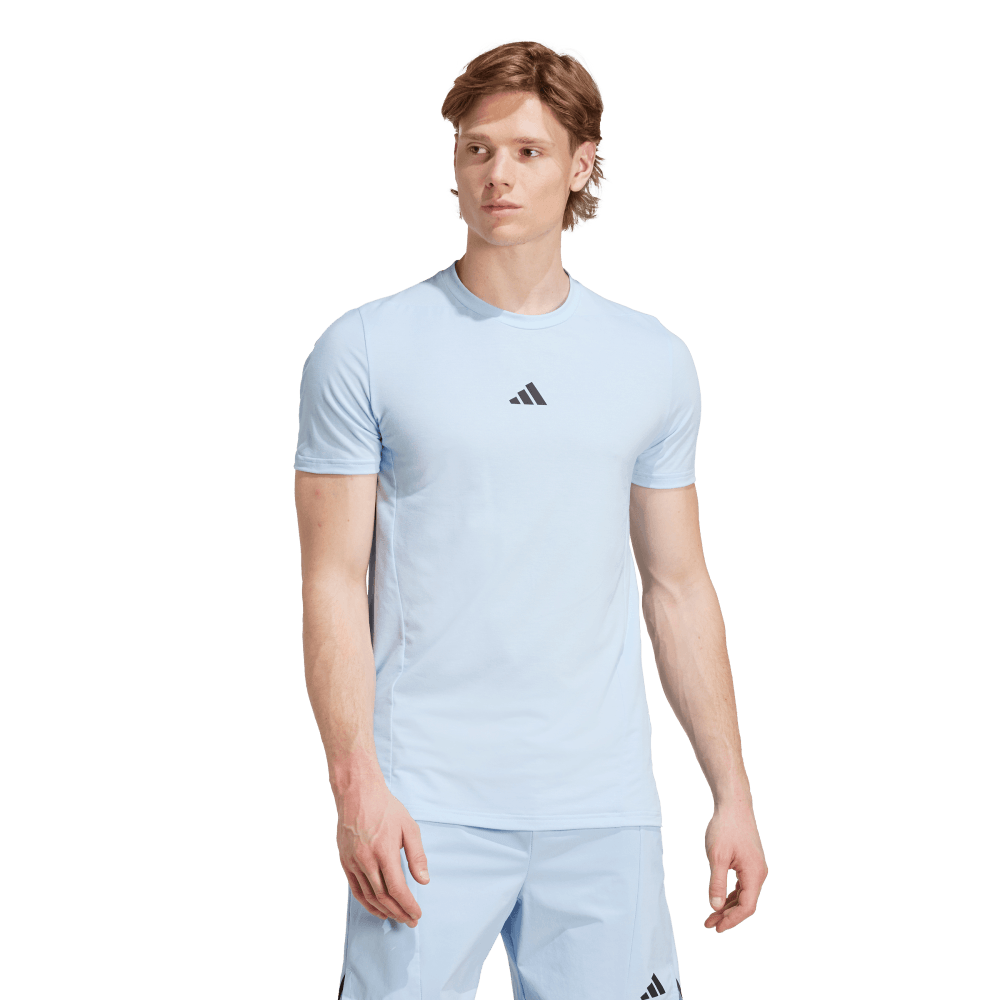 Adidas D4T Tee Camiseta Manga Corta azul de hombre para entrenamiento