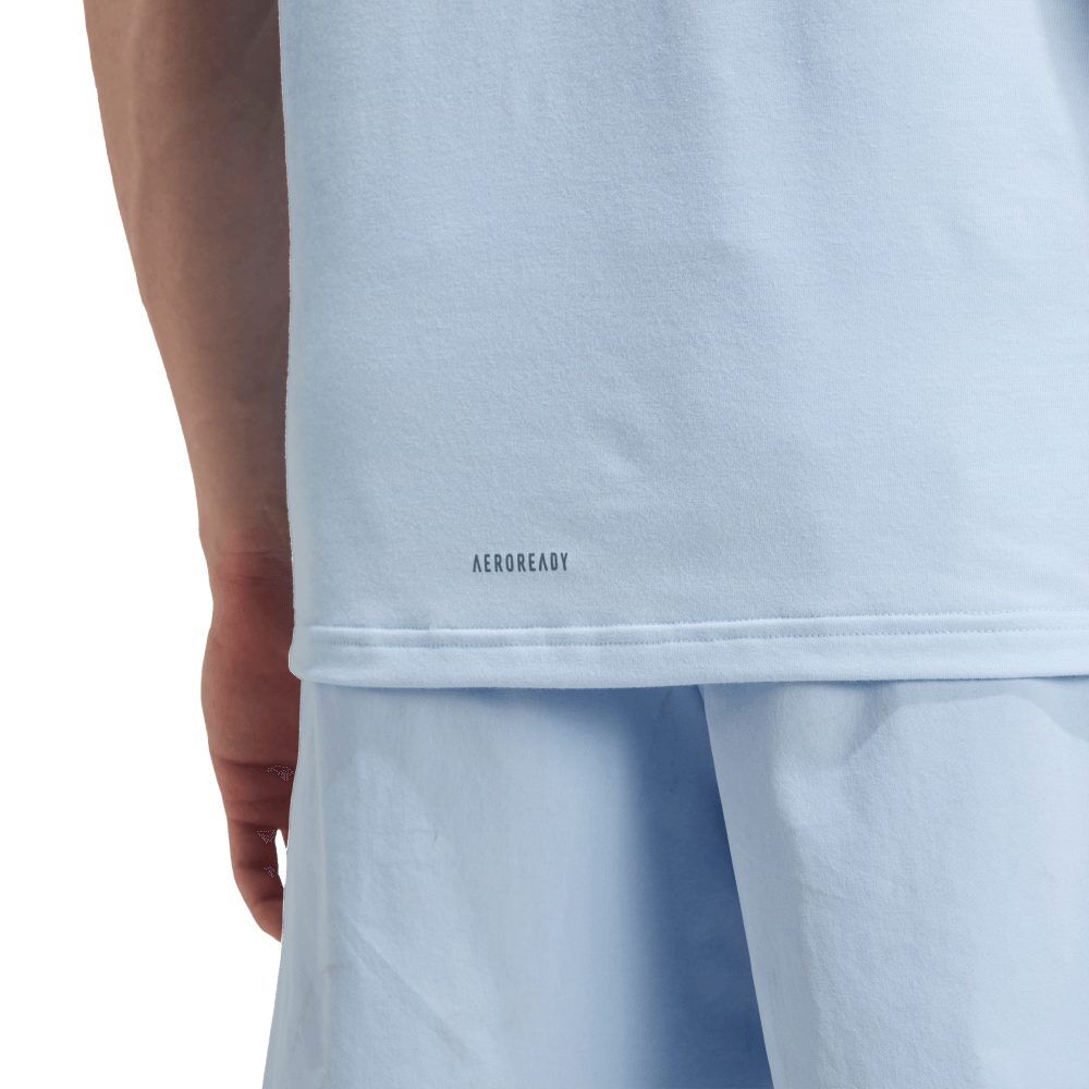 Adidas D4T Tee Camiseta Manga Corta azul de hombre para entrenamiento