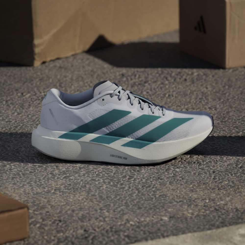 Adidas Tenis Adizero Evo Sl blanco de mujer para correr