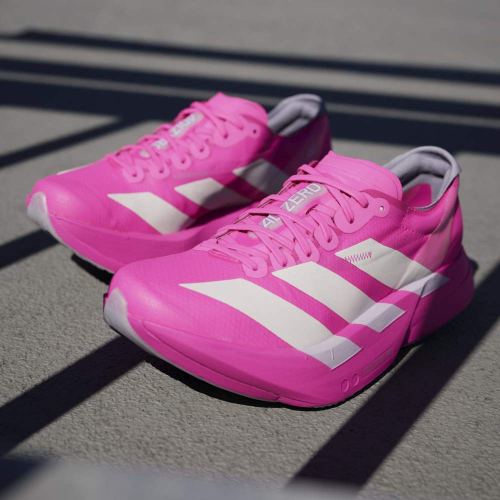 Adidas Tenis Adizero Adios Pro 4 rosado de mujer para correr