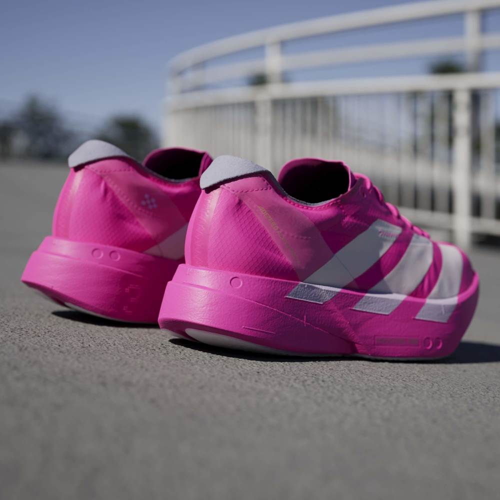 Adidas Tenis Adizero Adios Pro 4 rosado de mujer para correr