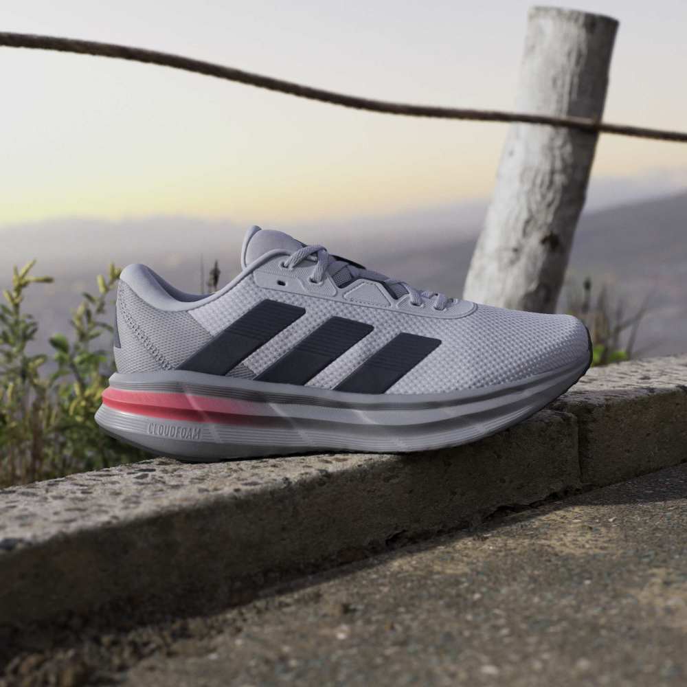 Adidas Tenis Galaxy 7 gris de hombre para correr
