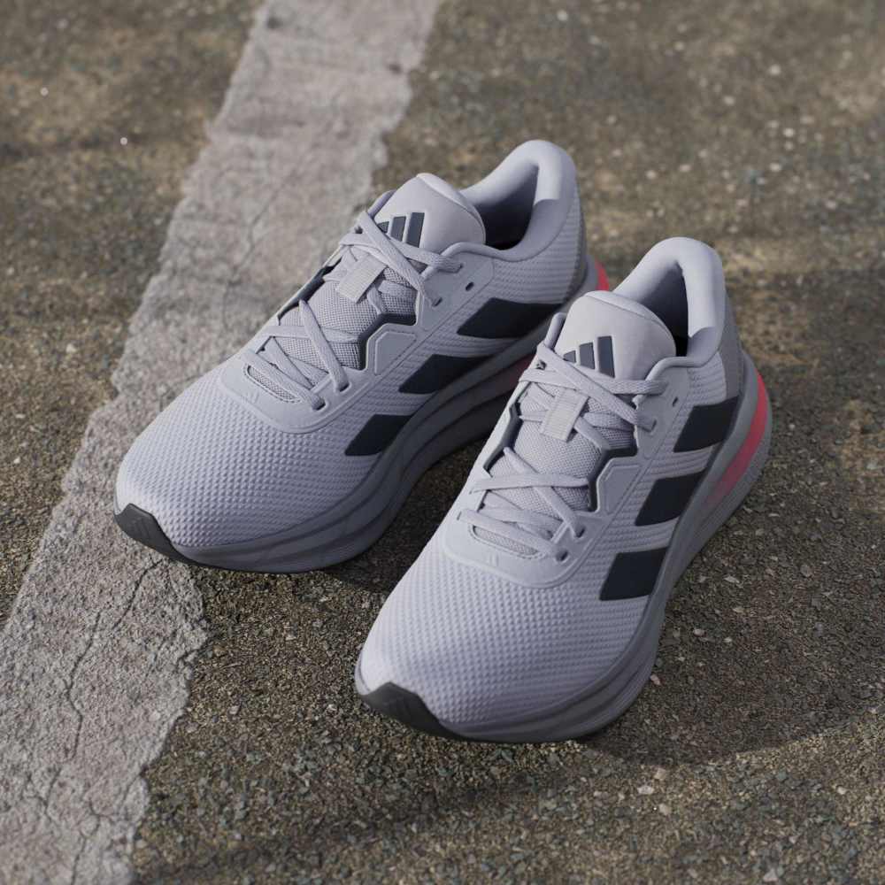 Adidas Tenis Galaxy 7 gris de hombre para correr