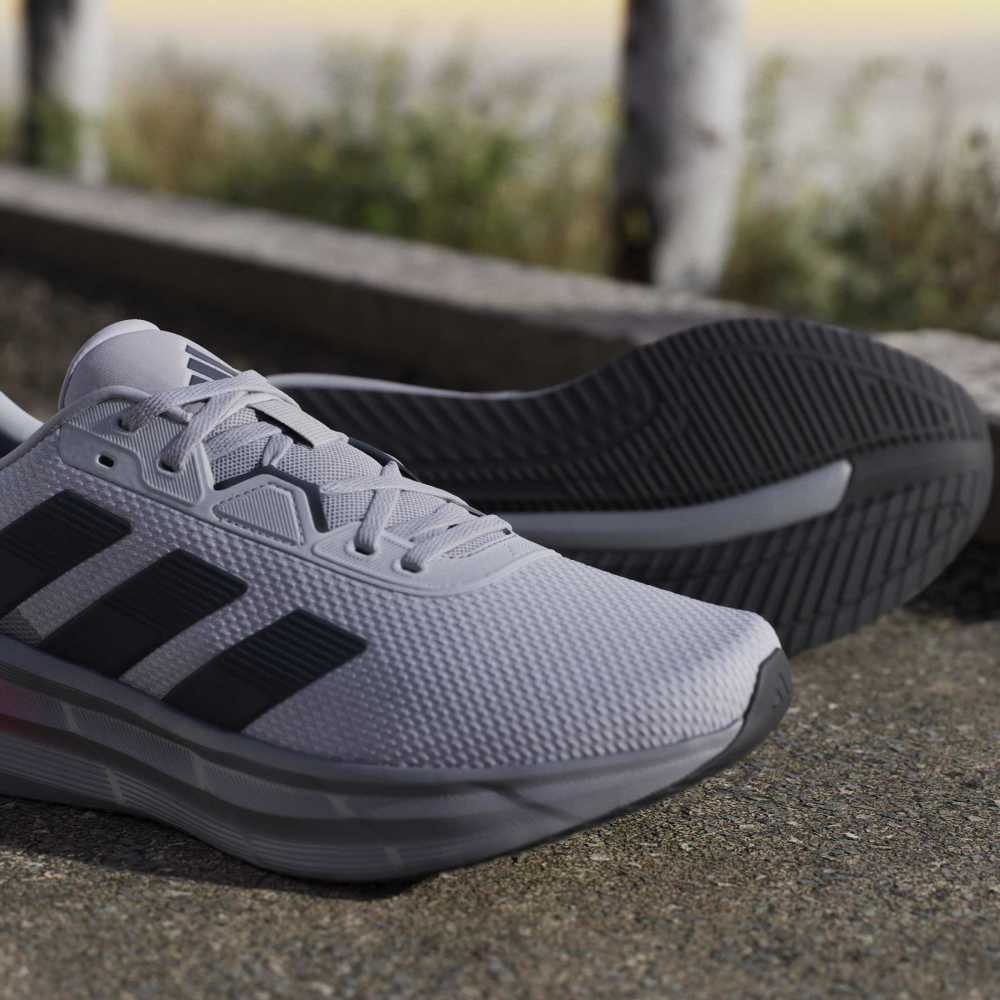 Adidas Tenis Galaxy 7 gris de hombre para correr