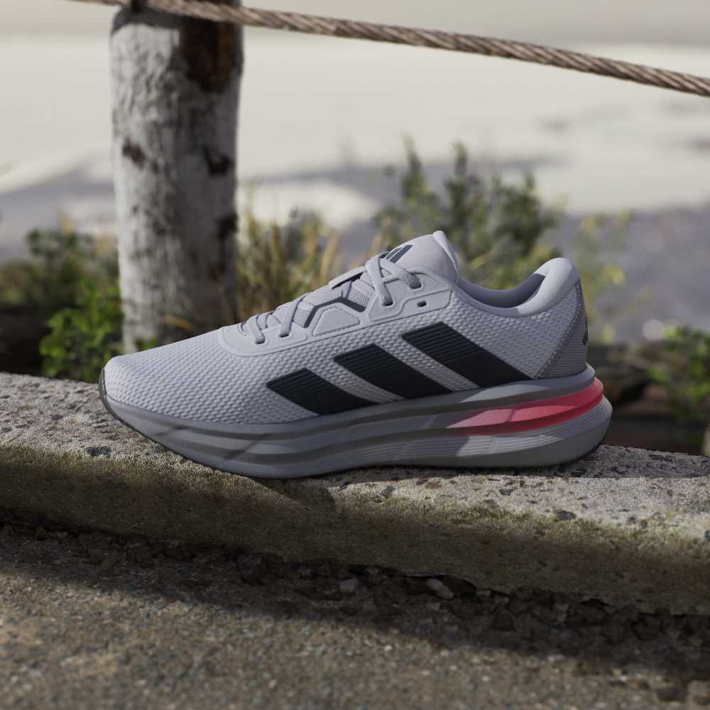 Adidas Tenis Galaxy 7 gris de hombre para correr