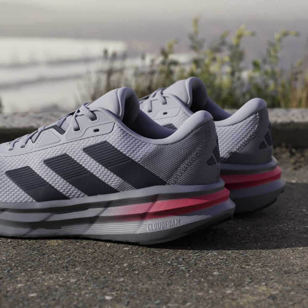 Adidas Tenis Galaxy 7 gris de hombre para correr