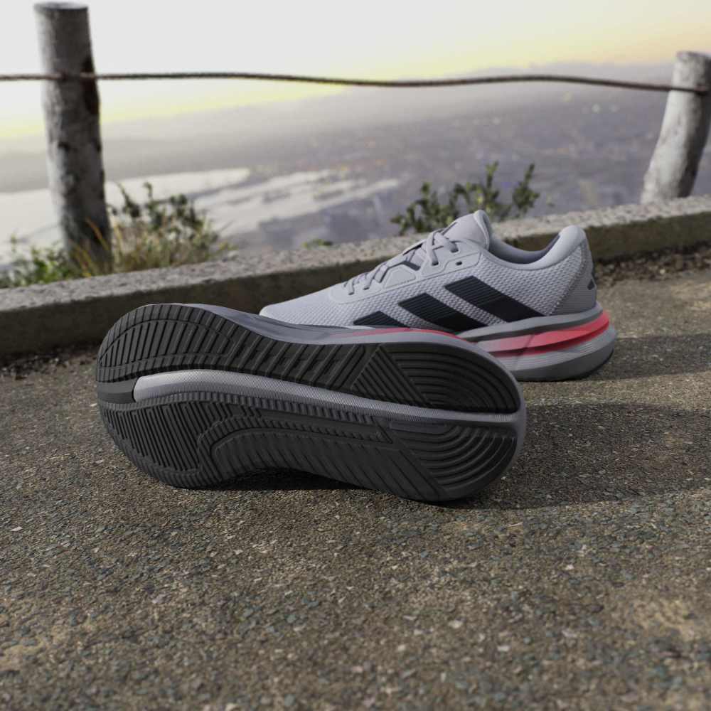 Adidas Tenis Galaxy 7 gris de hombre para correr