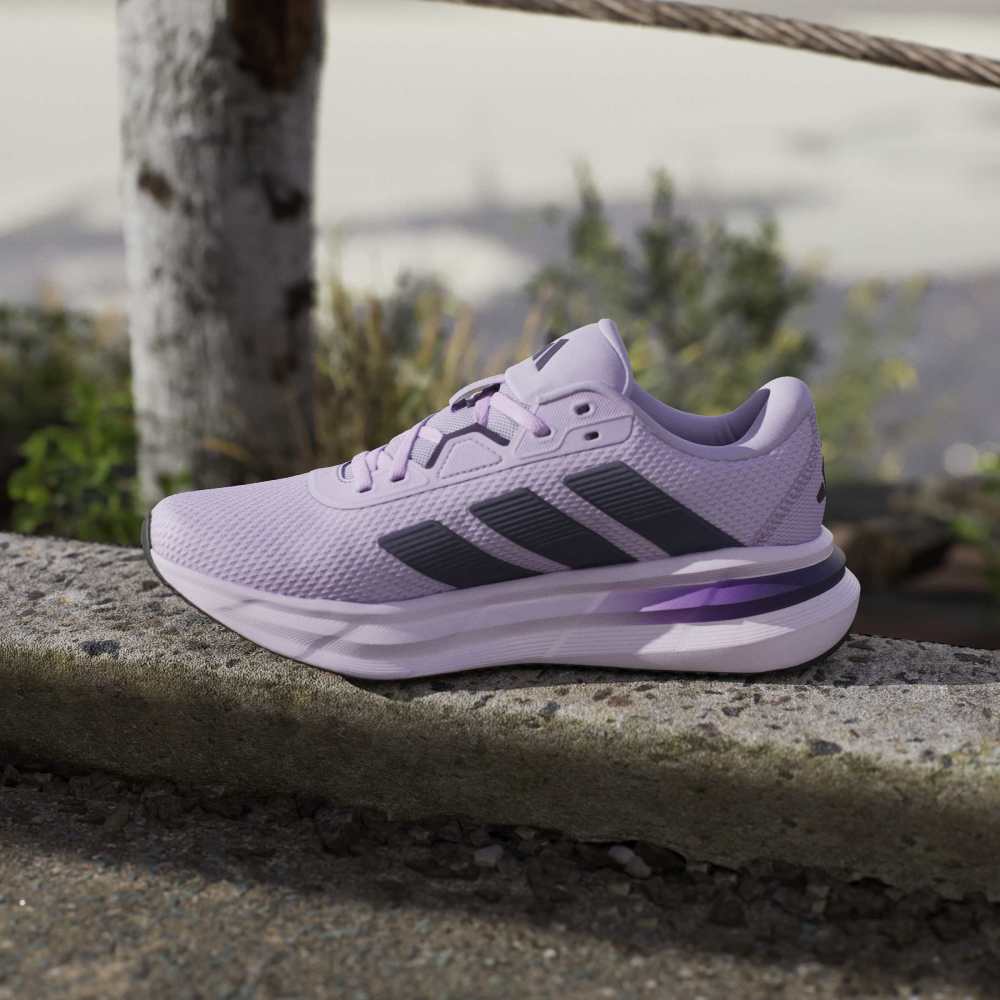 Adidas Tenis Galaxy 7 morado de mujer para correr