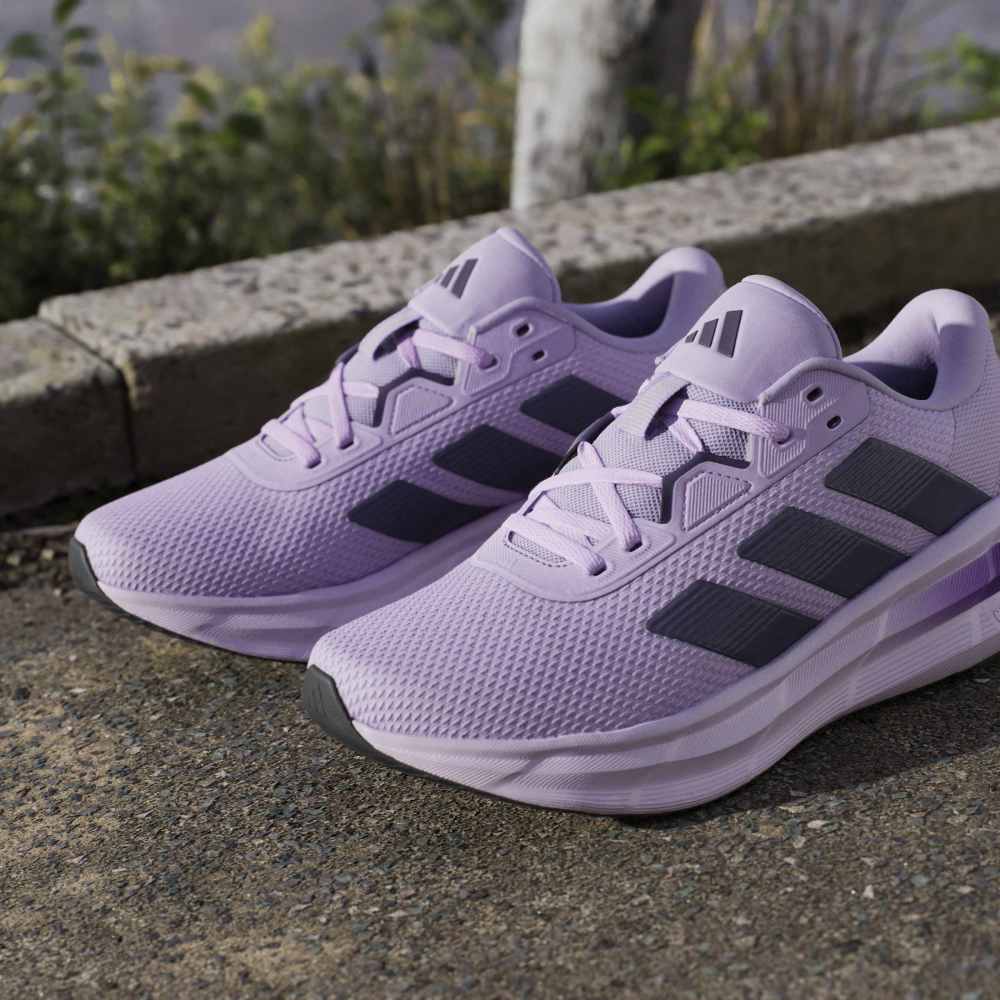 Adidas Tenis Galaxy 7 morado de mujer para correr