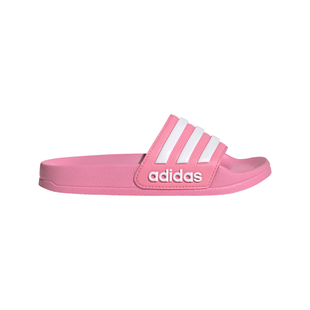 Adidas Sandalias Adilette Shower rosado de niño para natacion