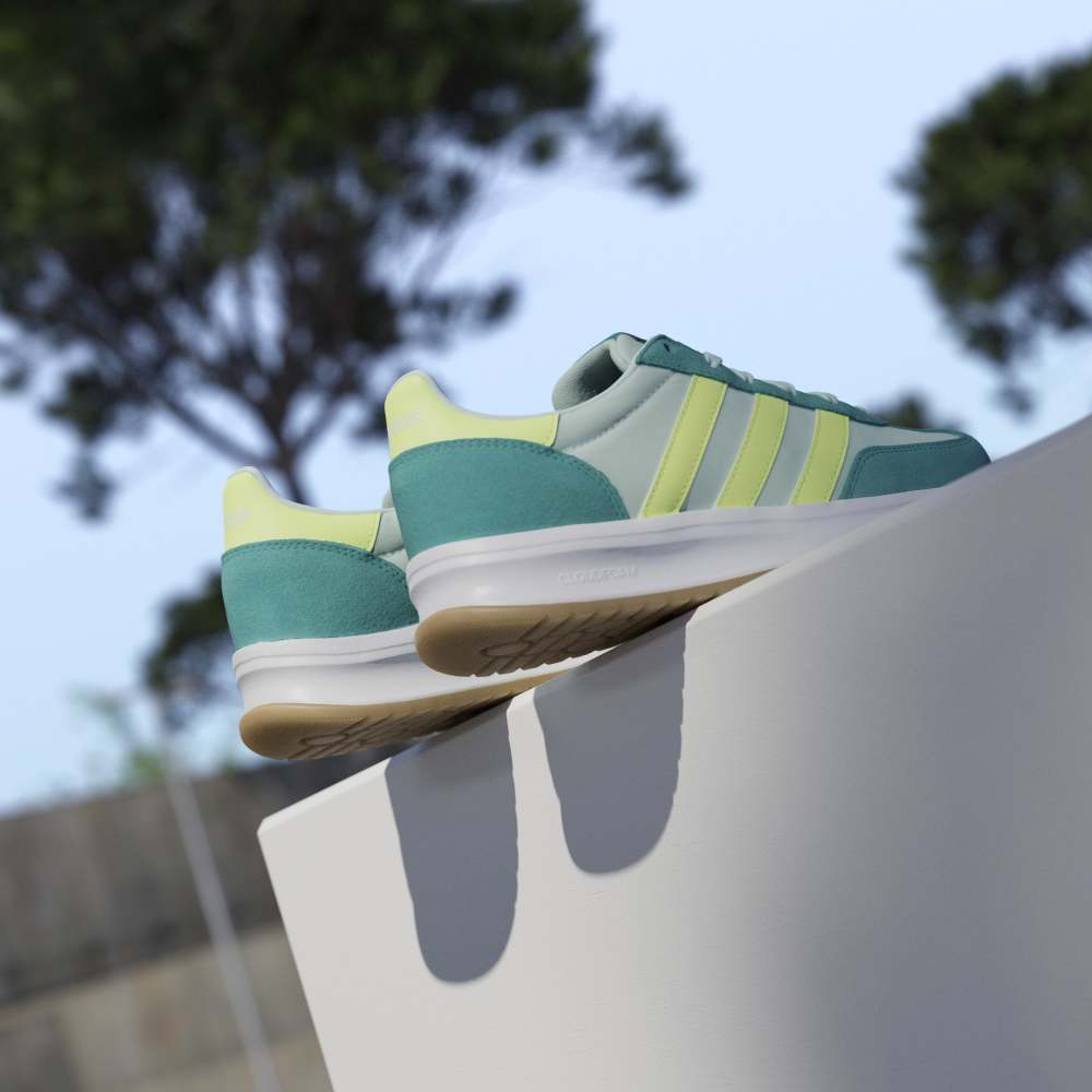 Adidas Tenis Run 72 azul de mujer lifestyle