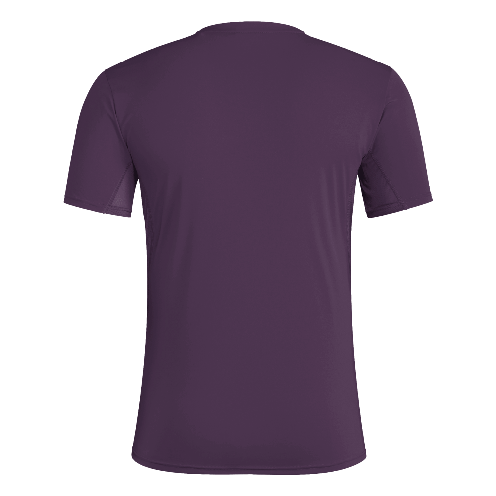 Adidas Adizero E Tee Camiseta Manga Corta morado de hombre para correr