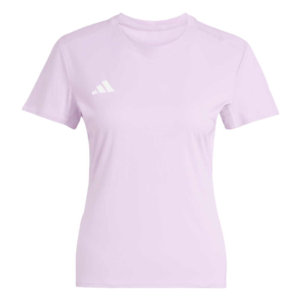 Adidas Adizero E Tee Camiseta Manga Corta morado de mujer para correr