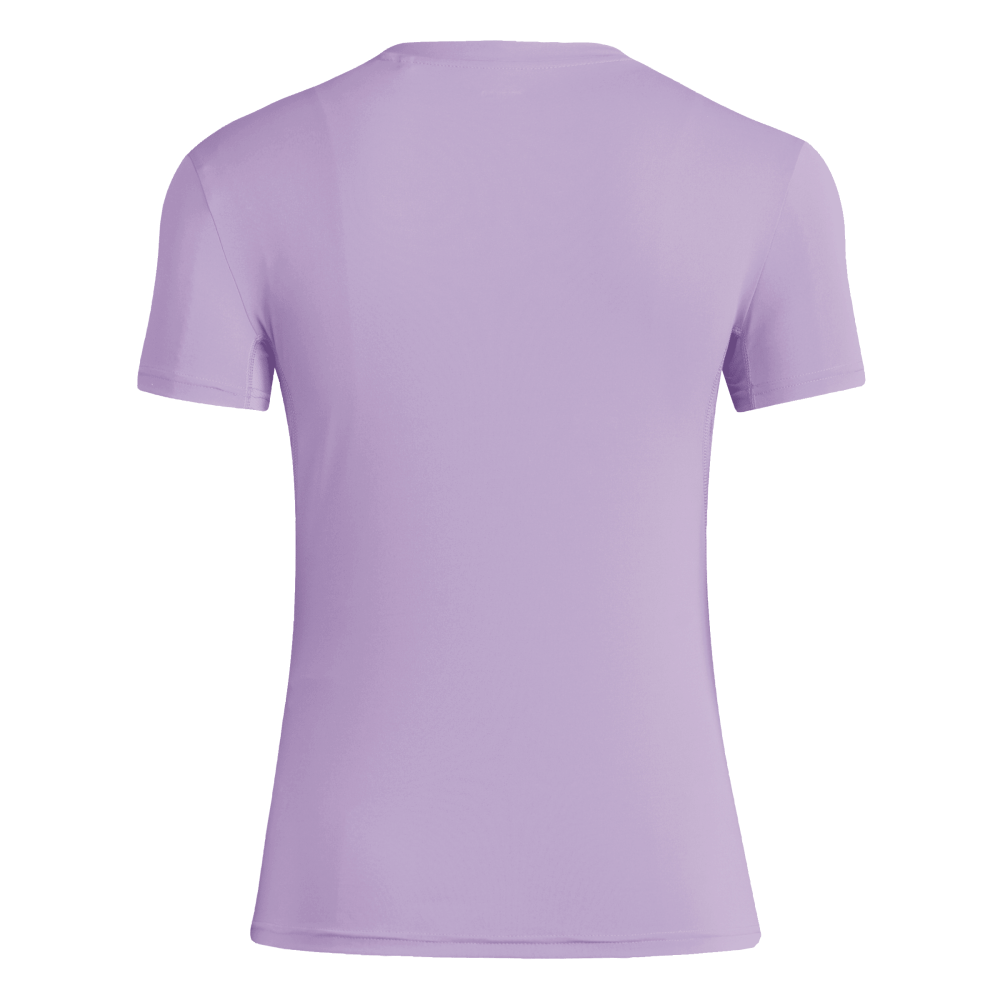 Adidas Adizero E Tee Camiseta Manga Corta morado de mujer para correr