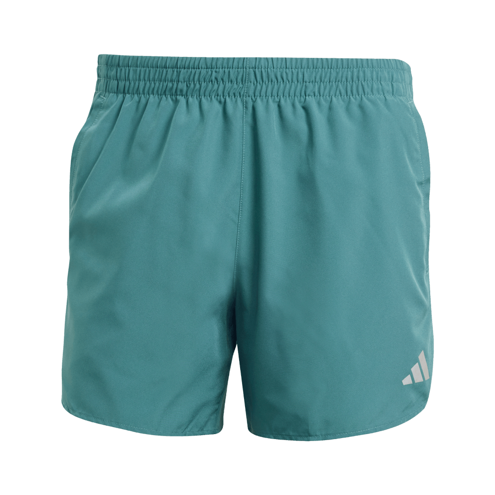 Adidas Run It Short Pantaloneta verde de hombre para correr