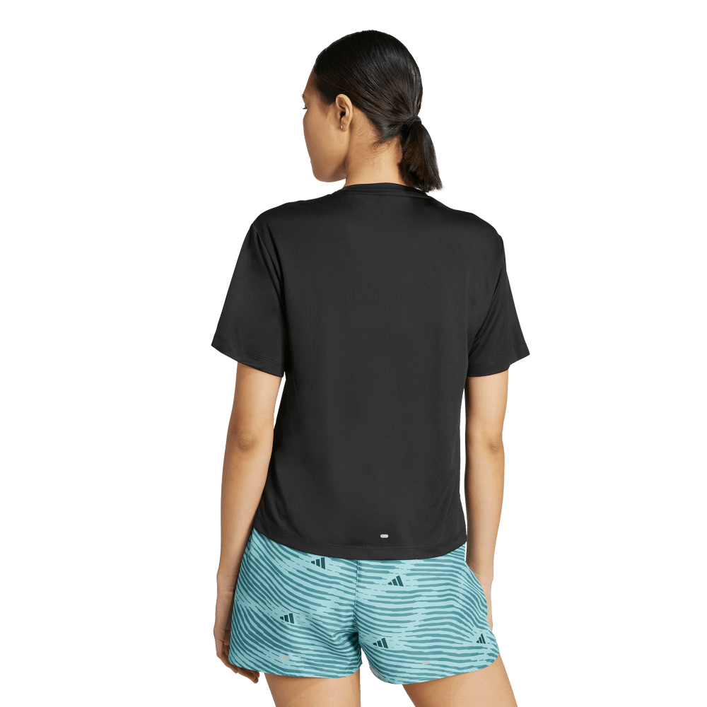 Adidas Adi365 E Bl T W Camiseta Manga Corta negro de mujer para correr