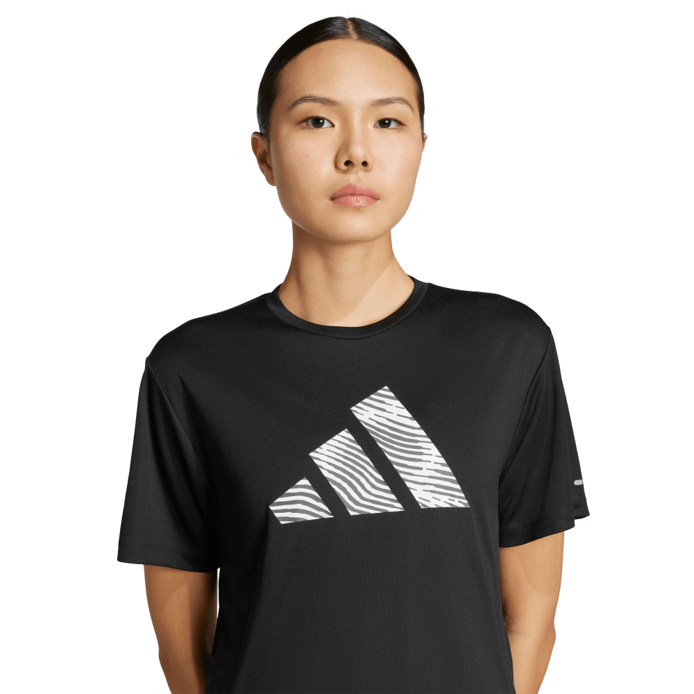 Adidas Adi365 E Bl T W Camiseta Manga Corta negro de mujer para correr