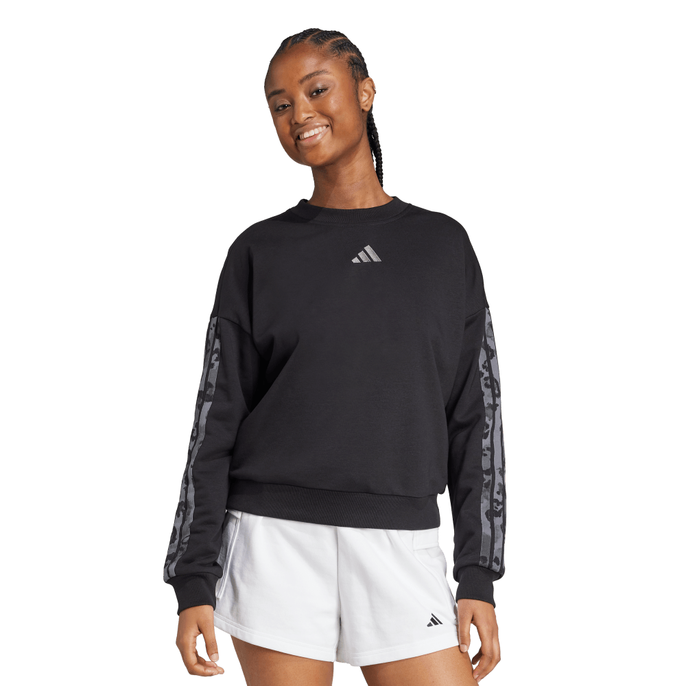 Adidas W Aop Swt Chaqueta negro de mujer lifestyle