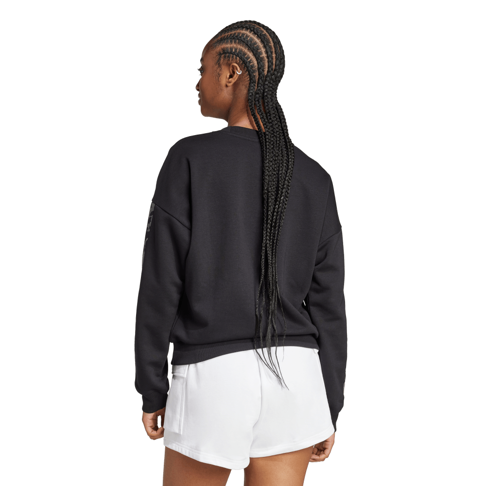 Adidas W Aop Swt Chaqueta negro de mujer lifestyle
