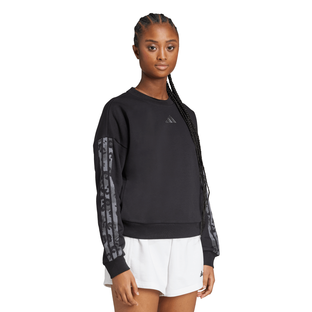 Adidas W Aop Swt Chaqueta negro de mujer lifestyle